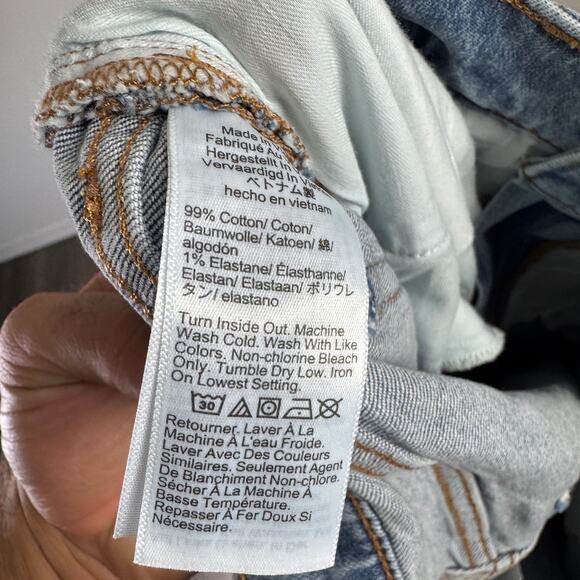 J Crew Wide Leg Crop All Day Stretch Denim Jeans US Women's 29 Tall New - Picture 5 of 6